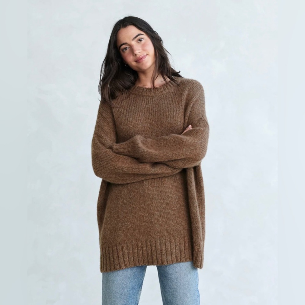 JENNI KAYNE // Alpaca Cocoon Crewneck